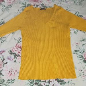 Worthington V- Neck Stretch Sweater